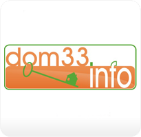 Логотип сайта dom33.info